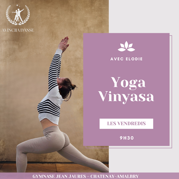 Cours de yoga vinyasa 92 - Avinciia Danse 